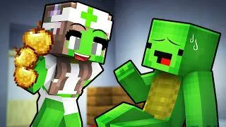 Thumbnail: Mikey Girl Became Nurse - Maizen Minecraft Animation