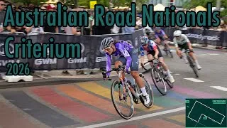 Thumbnail: Australian Road Nationals Criterium - Northbridge, Perth, Western Australia