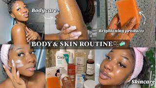 Thumbnail: How I Got Clear, Bright & Even Skin | Step by Step Face + Body Routine ✨