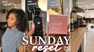 Thumbnail: Productive Reset Day ✨ | New Skincare products | deep Clean | new camera unboxing 📷 