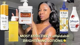 Thumbnail: TOP 5 BEST Brightening Body Lotions That ACTUALLY Work! ✨ (Affordable!) 