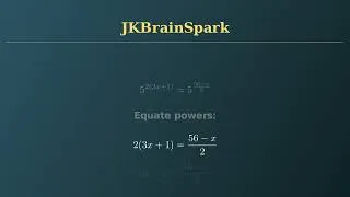 Thumbnail: 🧠 Can You Solve This Algebra Challenge | JKBrainSpark