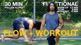 Thumbnail: 30 Min Mobility and Coordination Flow + Strength Workout (Bodyweight | Follow Along)