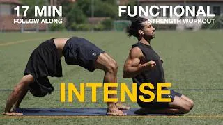 Thumbnail: 17 Min Intense Functional Strength Workout (Bodyweight | Follow Along)