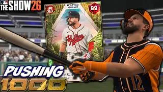 Thumbnail: I Used the NEW 99 Field of Dreams Kyle Schwarber! - Day 3 of Pushing 1000 Rating on MLB The Show 26