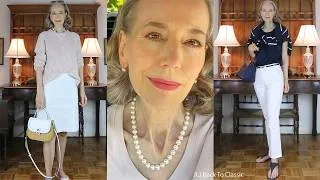 Thumbnail: 2 Classic, Preppy Everyday Summer Outfits From Quince