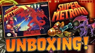Thumbnail: Retro Unboxing & Gameplay - Super Metroid (SNES)