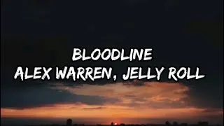 Thumbnail: Alex Warren - Bloodline (Lyrics) ft. Jelly Roll