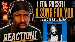 Thumbnail: Why Is This Song So POWERFUL?! | Leon Russell - A Song for You (Reaction)