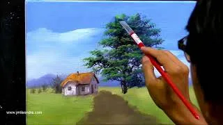 Thumbnail: Oil Painting | How to Paint Wet Road | Time-lapse | JMLISONDRA
