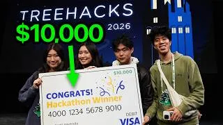 Thumbnail: SURVIVING 36 HOURS WITHOUT SLEEP TO WIN ANOTHER HACKATHON