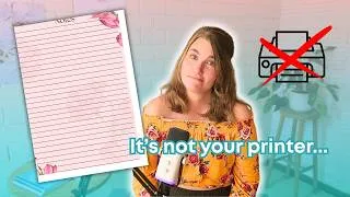 Thumbnail: How to Design Stationery That Actually Prints Correctly | Canva Guide