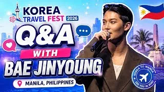 Thumbnail: Bae Jinyoung Question and Answer Interview at Korea Travel Fest 2026 in Manila Philippines 🇵🇭