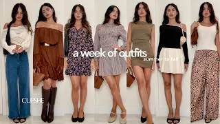 Thumbnail: a week of outfits summer to fall  l ep 21 l cupshe