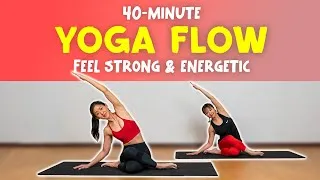 Thumbnail: Yoga Power Flow to Feel Strong & Energized | Joanna Soh (Fio Series)