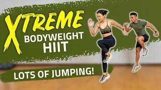 Thumbnail: Xtreme Bodyweight HIIT (Lots of Jumping!) | Joanna Soh (Fio Series)