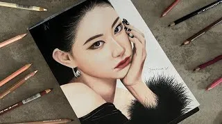 Thumbnail: Drawing ITZY - Chaeryeong #drawing #itzy #chaeryeong 