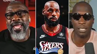 Thumbnail: FIRST TAKE | Shannon Sharpe GOES OFF on Chad Ochocinco: "LeBron James to the 76ers CAN Work!"