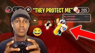 Thumbnail: Playing DOORS Using my Viewers as Shield (VOD)