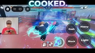 Thumbnail: 🍚🐟 I FINALLY SWITCHED TO DRAGON FISH (Untitled Boxing Game)