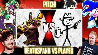 Thumbnail: DeathSpank vs Player Pitch! Ft. Rand, Tentails, TotelPower, Ben, & Chad