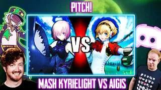 Thumbnail: Mash Kyrielight vs Aigis Pitch! Ft. ZMusok, OmegaZ, Ben, & Chad