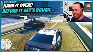 Thumbnail: Garry Berry Caught GG Smuggling Class 2 Guns! | NoPixel RP | GTA | CG