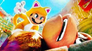Thumbnail: Cat Mario Vs Donkey Kong Fight Scene | THE SUPER MARIO BROS. MOVIE (2023) Movie CLIP 4K