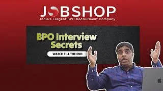 Thumbnail: BPO Interview Secrets | JobShop | prepare for an Interivew? 👍👍👍