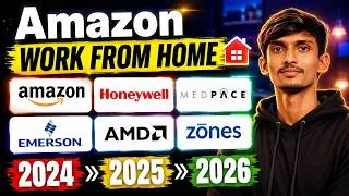 Thumbnail: Amazon, Honeywell, Zones, AMD, Emerson & Medpace Hiring Updates 2026 | Amazon Work From Home 2026