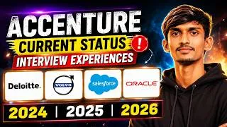 Thumbnail: Accenture Current Status & Interview Experiences | Deloitte, Salesforce, Oracle & Volvo Hiring 2026