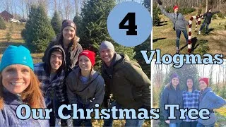 Thumbnail: CUTTING DOWN OUR CHRISTMAS TREE | VLOGMAS DAY 4