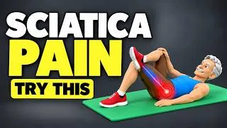 Thumbnail: Sciatic Nerve Stretch - Piriformis Bridge Exercise for Sciatica Pain Relief