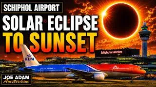 Thumbnail: 🌑 SCHIPHOL AIRPORT UNDER A SOLAR ECLIPSE | AUGUST 12, 2026