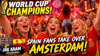 Thumbnail: 🇪🇸 Spain Fans GO CRAZY in Amsterdam After World Cup Victory!