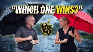 Thumbnail: Weatherman Golf Umbrella vs Walk Umbrella: Which Is BEST?