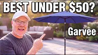 Thumbnail: Garvee 9FT Patio Umbrella Review – Worth It?