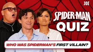 Thumbnail: Tom Holland vs Zendaya vs Jacob | Spider Man Quiz Showdown