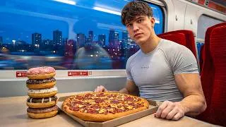 Thumbnail: 10,000 Calorie Challenge On A Train