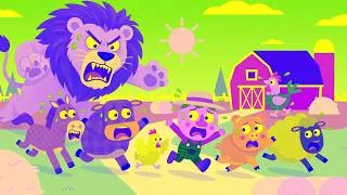 Thumbnail: Noodle and Pals Good morning Farm Giant Lion Chase! Effects (Sponsored By Preview 2 Effects)