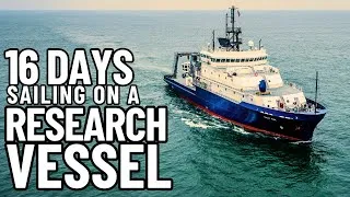 Thumbnail: SAILING ON A RESEARCH VESSEL | R/V SALLY RIDE | SURVEYING, DREDGING, CORE SAMPLES