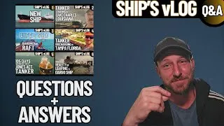 Thumbnail: TANKER SHIP'S vLOG QUESTIONS & ANSWERS