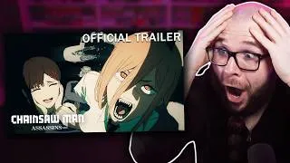 Thumbnail: CHAINSAW MAN Season 2 Official Trailer Reaction! | THE MUSIC IS INSANE! 🔥