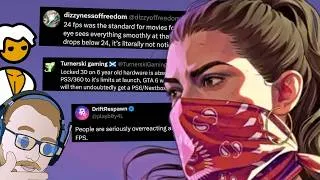 Thumbnail: Rockstar Fanboys (Poorly) Defend 30fps in GTA 6...