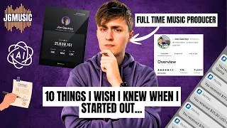 Thumbnail: 10 Things You Need To Know To Be A Full Time Music Producer