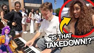 Thumbnail: (PART 2!) I Played KPOP DEMON HUNTERS on Piano In Public!