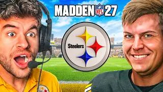 Thumbnail: Rebuilding The Steelers in Madden 27!