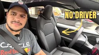 Thumbnail: Trying Tesla Robotaxi For The First Time in Miami!