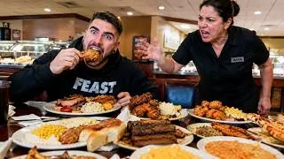 Thumbnail: Buffet Challenge Gone Wrong… Staff Started Watching Me!