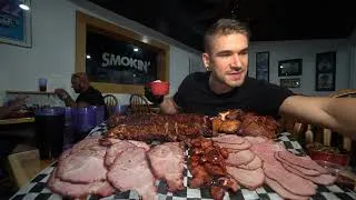 Thumbnail: "YOU CAN'T BEAT THAT" FLORIDA'S BIGGEST BBQ CHALLENGE | The "Buck Off Boy" Bbq Platter Challenge